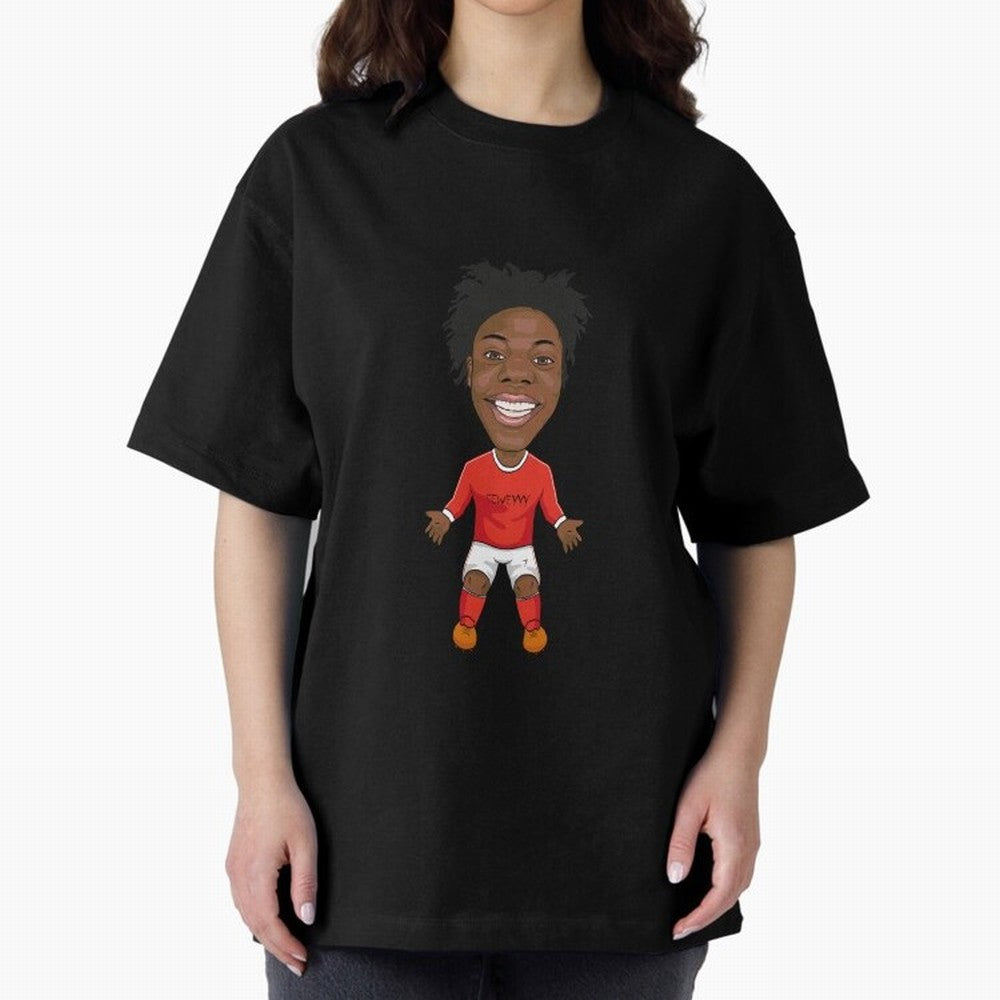 ISHOWSPEED-SEWEY Oversized T-Shirt Honor the Beautiful Game during FIFA World Cup 2026 Group Stage for Fans of CR7 and Messi and France and Portugal, Bringing Champion Mindset, Group Stage Buzz, Knockout Tension and Passionate Fan Culture; Perfect