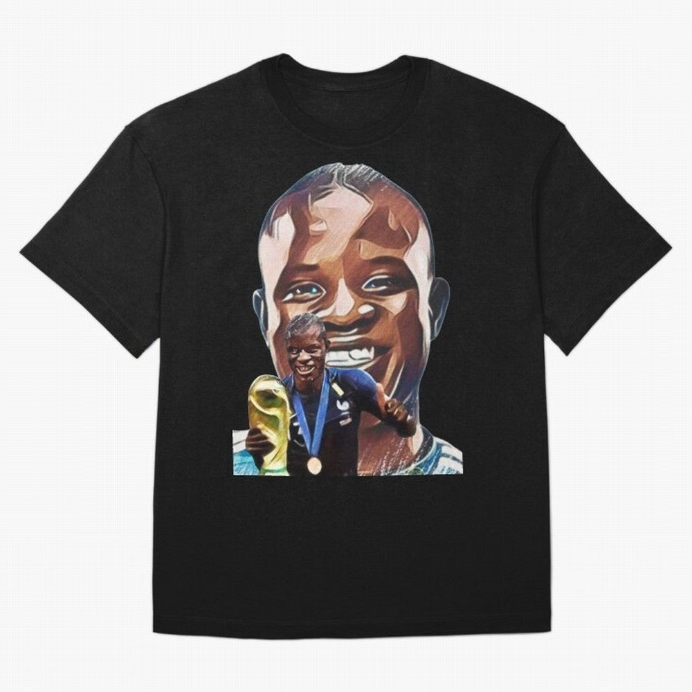 N'golo Kante Oversized T-Shirt Bring the FIFA World Cup 2026 USA Canada Mexico Journey through Cristiano Ronaldo Highlights, Brazil, Portugal and Argentina Pride, Stadium Memories, Football Loyalty, International Chants and Championship Tradition;
