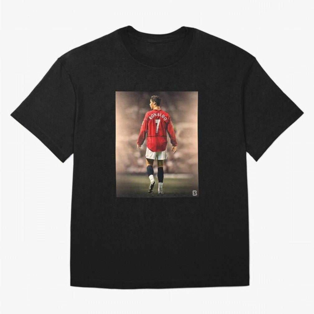 ronaldo Oversized T-Shirt Stand with FIFA World Cup 2026 USA Canada Mexico for Fans of CR7 and Argentina, France and Brazil, Bringing Match Day Excitement, Supporter Culture, Golden Goals and Global Football Passion; Built for Supporters Chasing