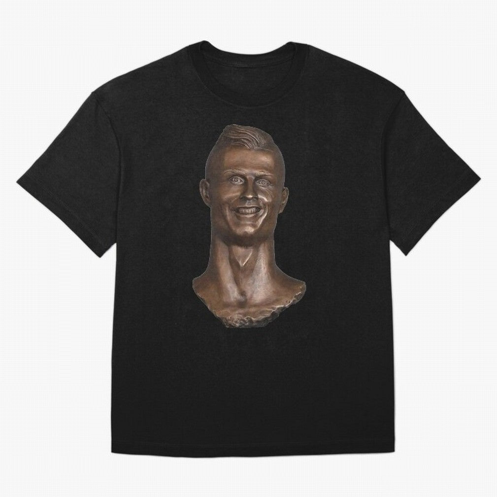 Cristiano Ronaldo Bust Scary Oversized T-Shirt Show Fan Pride Across Global Football Passion for FIFA World Cup 2026 Group Stage, Featuring Neymar, Argentina, France and Brazil, Champion Mindset, Group Stage Buzz, Knockout Tension and Passionate