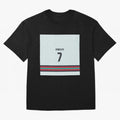 Cristiano Ronaldo Portugal Away Oversized T-Shirt Honor Champions and Dreams in Match Day Hype around FIFA World Cup 2026 Group Stage, Haaland, Spain, Retro Football Energy, Iconic Rivalries, Trophy Chase Drama and Stadium Atmosphere; Ideal for