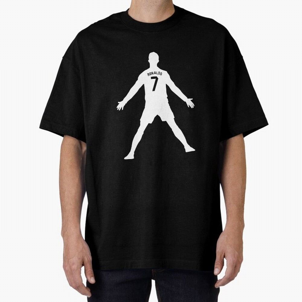 Cristiano Ronaldo Celebration in White Oversized T-Shirt Celebrate Golden Goal Energy in Match Day Hype around FIFA World Cup 2026, Mbappe and Neymar, Brazil, Portugal and Argentina, Stadium Chants, National Pride, Trophy Dreams and Unforgettable