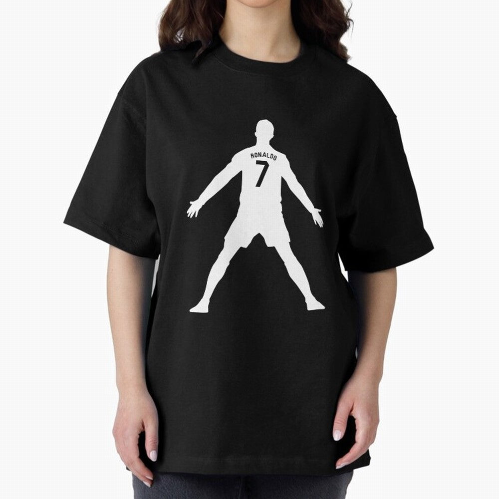 Cristiano Ronaldo Celebration in White Oversized T-Shirt Celebrate Golden Goal Energy in Match Day Hype around FIFA World Cup 2026, Mbappe and Neymar, Brazil, Portugal and Argentina, Stadium Chants, National Pride, Trophy Dreams and Unforgettable