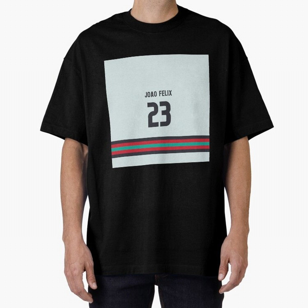 Joao Felix Portugal Away Oversized T-Shirt Celebrate Unforgettable Nights in FIFA World Cup 2026 Spirit, Inspired by Argentina, France and Brazil, Cristiano Ronaldo, Stadium Memories, Football Loyalty, International Chants and Championship