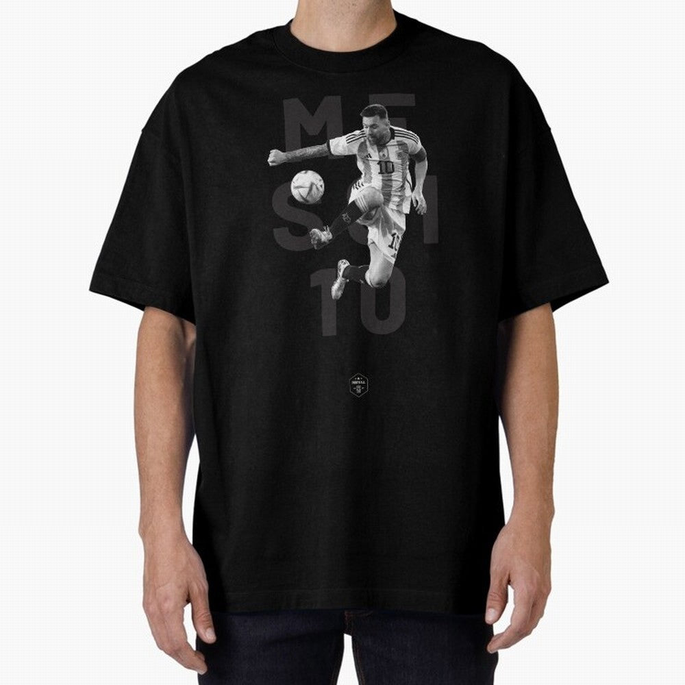 Lionel Messi Oversized T-Shirt Bring Match Day Fire to FIFA World Cup 2026 Spirit, with Portugal, Mbappe, Vintage Soccer Flavor, Modern Football Stars, National Flags and Final Night Emotion; Built for Supporters Chasing Trophy Dreams, Final Match