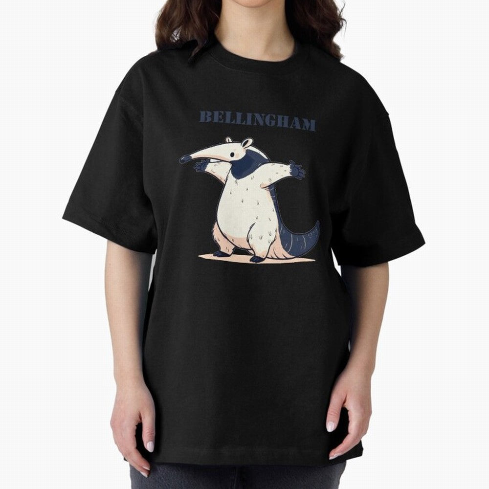 Celebration Bellingham Tamandua Oversized T-Shirt Relive Legendary Nights from the FIFA World Cup 2026 Group Stage Journey through CR7 and Messi Highlights, Portugal Pride, Retro Football Energy, Iconic Rivalries, Trophy Chase Drama and Stadium