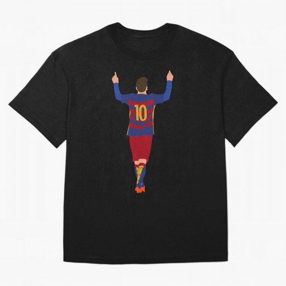 Lionel Messi - Fc Barcelona #s14 Oversized T-Shirt Embrace FIFA World Cup 2026 Spirit, Built around France, Messi, Vintage Soccer Flavor, Modern Football Stars, National Flags and Final Night Emotion; Perfect for Supporters Who Want Bold Football