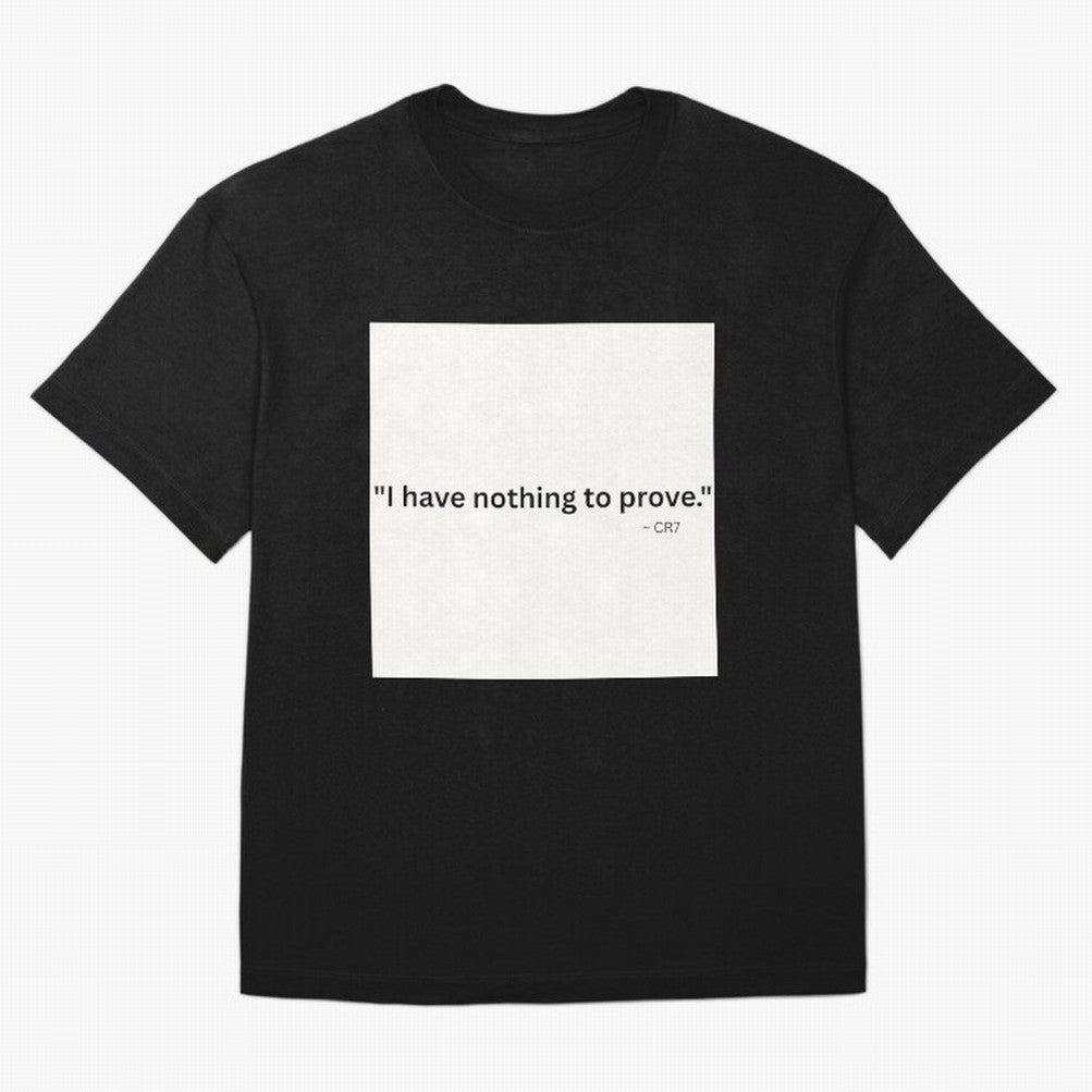 I Have Nothing To Prove Oversized T-Shirt Celebrate Rivalries and Pride in FIFA World Cup 2026 Group Stage Spirit, Capturing Argentina, Mbappe and Neymar, Supporter Pride, Iconic Celebrations, Legendary Names and Global Match Day Energy; Perfect