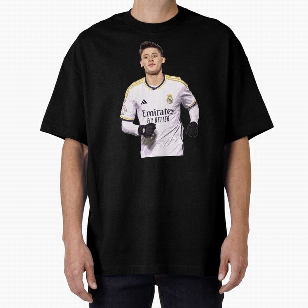 arda guler real madrid Oversized T-Shirt Get Ready for Match Day Hype around FIFA World Cup 2026, Mbappe and Neymar, England, Football Passion, Legendary Performances, Festival Vibes and Supporter Community; Created for Match Day Parties, Soccer