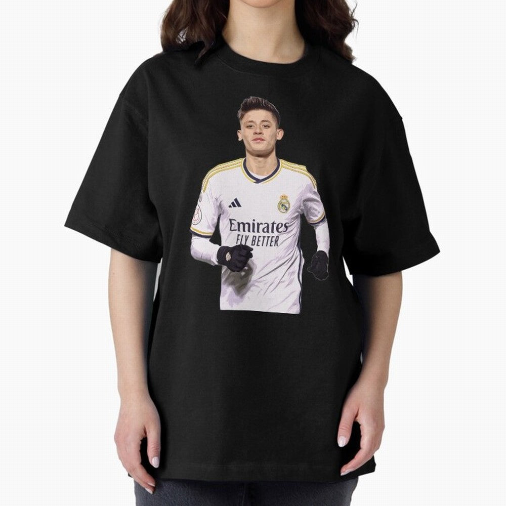arda guler real madrid Oversized T-Shirt Get Ready for Match Day Hype around FIFA World Cup 2026, Mbappe and Neymar, England, Football Passion, Legendary Performances, Festival Vibes and Supporter Community; Created for Match Day Parties, Soccer