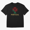 Portugal Tuga D Gold Oversized T-Shirt Enjoy Global Football Passion for FIFA World Cup 2026 USA Canada Mexico, Celebrating Haaland and Mbappe, Portugal, Stadium Chants, National Pride, Trophy Dreams and Unforgettable Football Memories; Made for