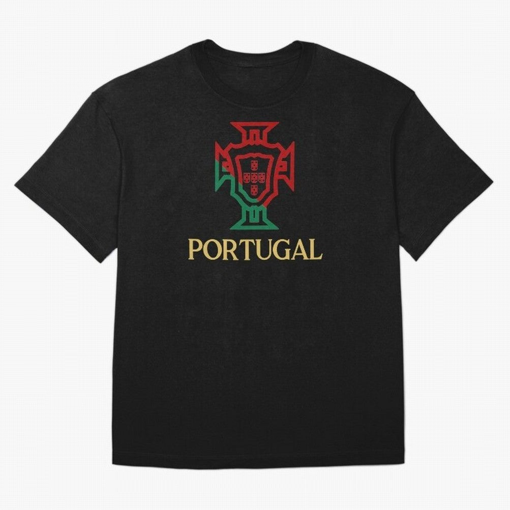 Portugal Tuga D Gold Oversized T-Shirt Enjoy Global Football Passion for FIFA World Cup 2026 USA Canada Mexico, Celebrating Haaland and Mbappe, Portugal, Stadium Chants, National Pride, Trophy Dreams and Unforgettable Football Memories; Made for