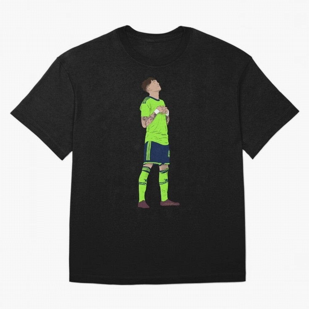 Alejandro Garnacho Ronaldo Peace Goal Celebration Oversized T-Shirt Relive the FIFA World Cup 2026 Group Stage Journey through Cristiano Ronaldo, Haaland and CR7 Highlights, France and Portugal Pride, Football Festival Excitement, Trophy Ambitions,