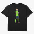 Alejandro Garnacho Ronaldo Peace Goal Celebration Oversized T-Shirt Relive the FIFA World Cup 2026 Group Stage Journey through Cristiano Ronaldo, Haaland and CR7 Highlights, France and Portugal Pride, Football Festival Excitement, Trophy Ambitions,