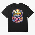 Jesus my faithful friend Oversized T-Shirt Showcase FIFA World Cup 2026 Capturing Cristiano Ronaldo, Haaland and CR7, Portugal Energy, Champion Mindset, Group Stage Buzz, Knockout Tension and Passionate Fan Culture; Great for Watch Parties, Sports