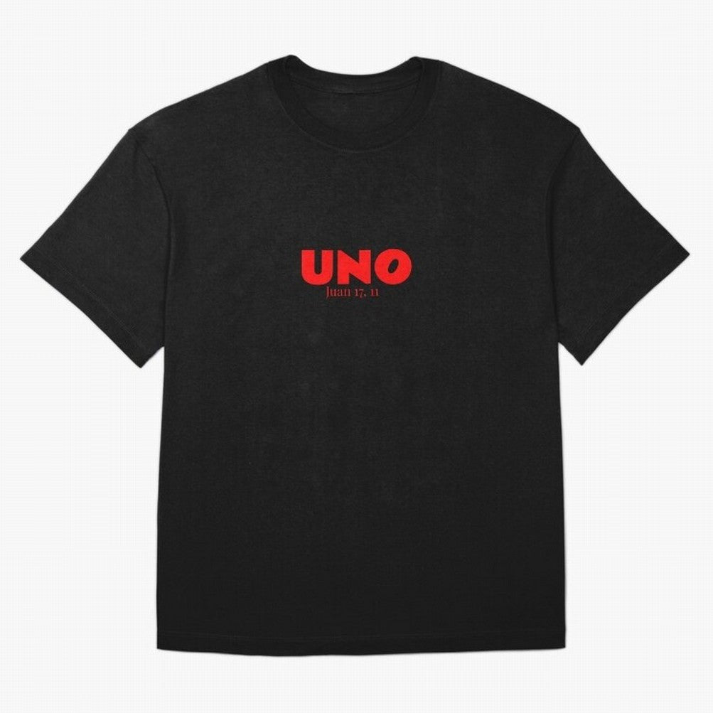 UNO ¨C Cita b¨ªblica cristiana Oversized T-Shirt Cheer for the FIFA World Cup 2026 Journey through CR7 and Messi Highlights, Argentina Pride, Sports Nostalgia, International Competition, Famous Players and Unforgettable Victories; Perfect for