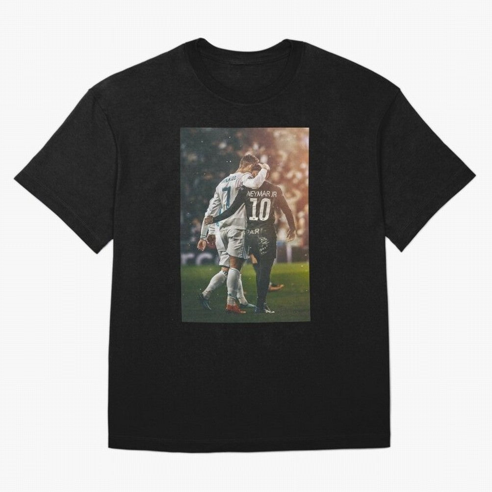 Neymar and Ronaldo Oversized T-Shirt Feel the Heartbeat of the FIFA World Cup 2026 Group Stage Journey through Mbappe Highlights, Argentina Pride, Global Supporter Spirit, Legendary Goals, National Colors and Tournament Celebration; Perfect for