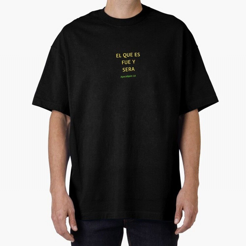 El que es, fue y ser¨¢ ¨C Apocalipsis 1,8 Oversized T-Shirt Celebrate the Road through Match Day Hype around FIFA World Cup 2026 USA Canada Mexico, Haaland and Mbappe, France, Vintage Soccer Flavor, Modern Football Stars, National Flags and Final