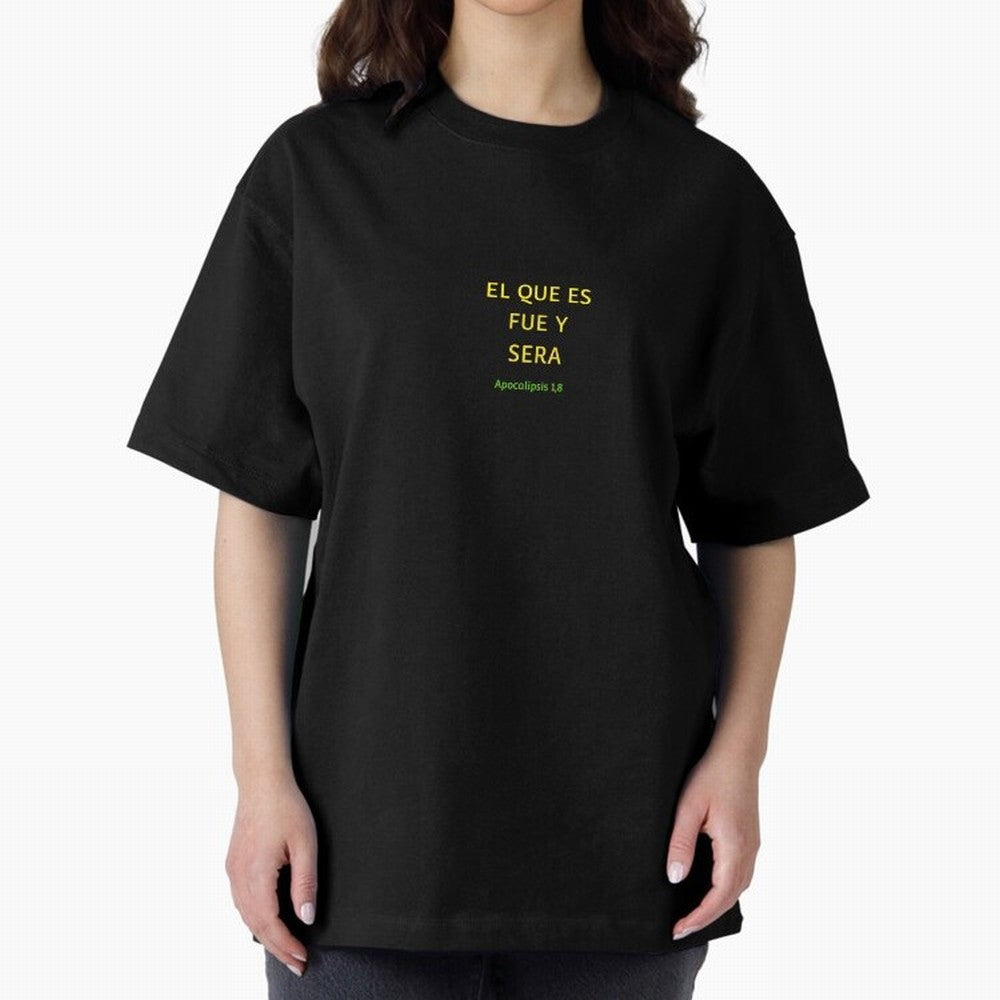 El que es, fue y ser¨¢ ¨C Apocalipsis 1,8 Oversized T-Shirt Celebrate the Road through Match Day Hype around FIFA World Cup 2026 USA Canada Mexico, Haaland and Mbappe, France, Vintage Soccer Flavor, Modern Football Stars, National Flags and Final