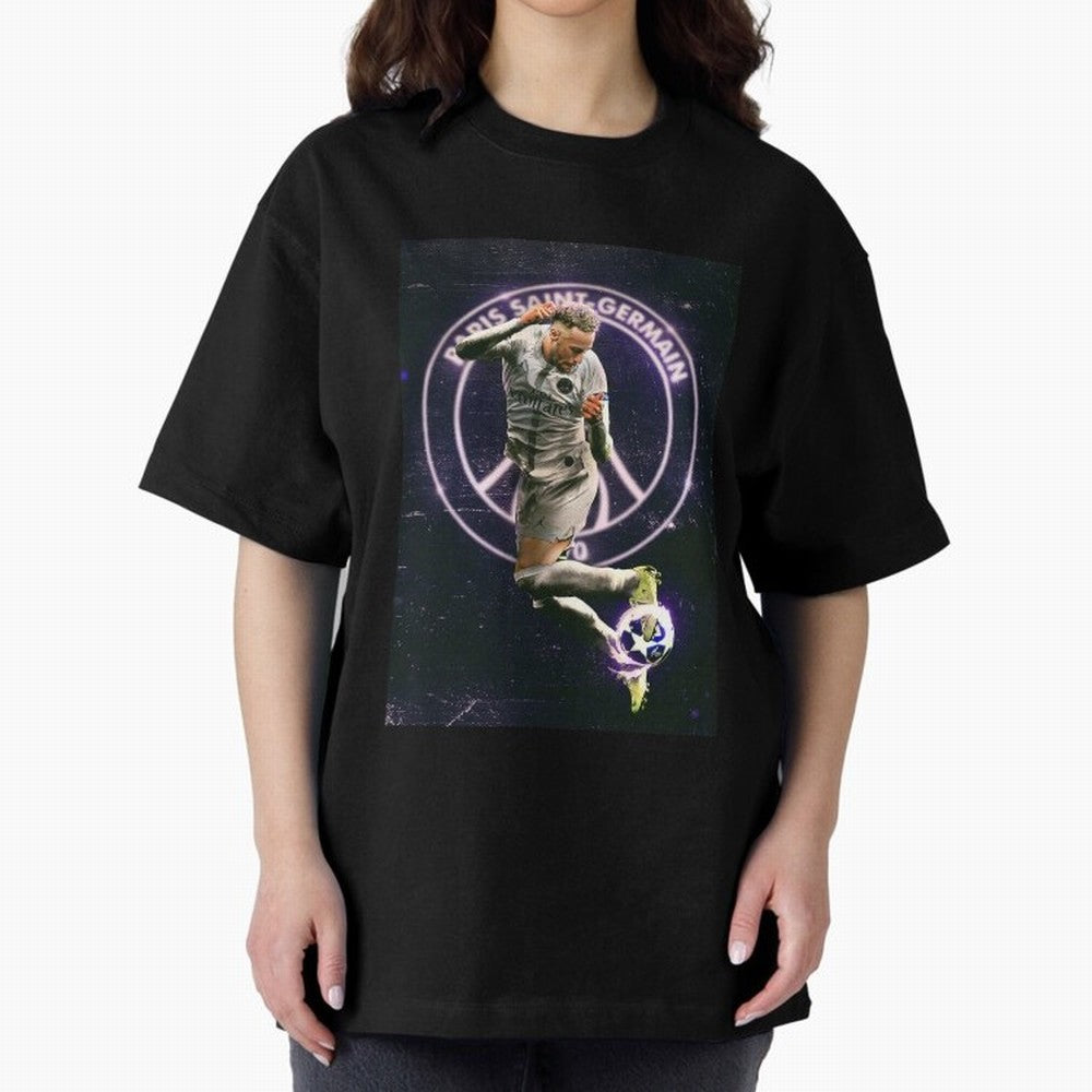 Skill Neymar Oversized T-Shirt Celebrate Football Dreams Across FIFA World Cup 2026 USA Canada Mexico for Fans of Mbappe and Neymar and Argentina and Brazil, Bringing Football Passion, Legendary Performances, Festival Vibes and Supporter Community;
