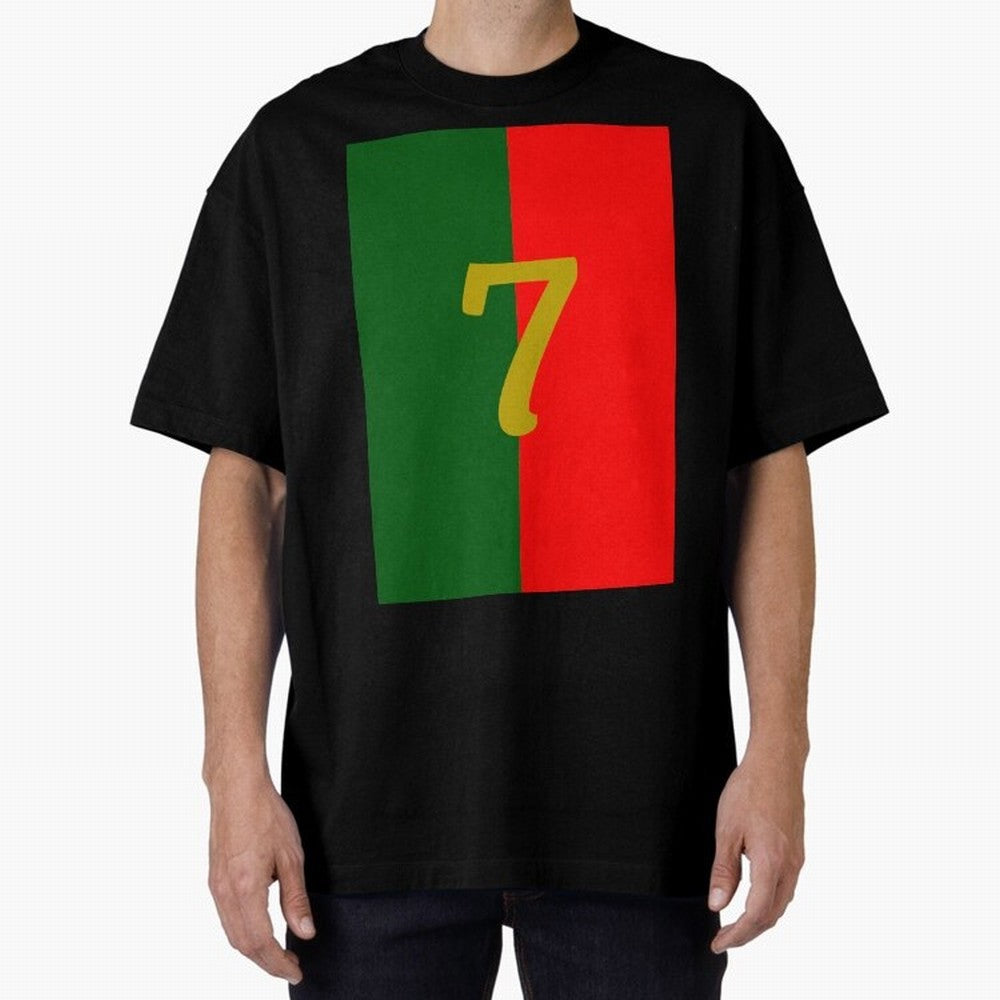 Cristiano Oversized T-Shirt Fuel Global Football Passion for FIFA World Cup 2026 Group Stage, Centered on Neymar, Haaland and Cristiano Ronaldo, Brazil, Championship Spirit, Famous Goals, Roaring Crowds and International Football Unity; Great for