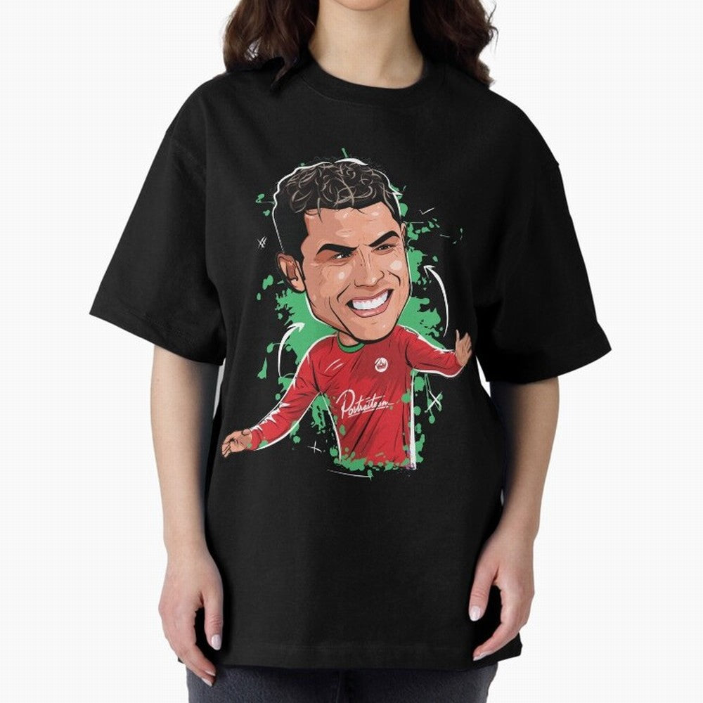 Cristiano Oversized T-Shirt Represent the Passion of the FIFA World Cup 2026 Group Stage Journey through Messi, CR7 and Mbappe Highlights, England and Germany Pride, Goal Celebration Energy, Supporter Heritage, Football Icons and Worldwide