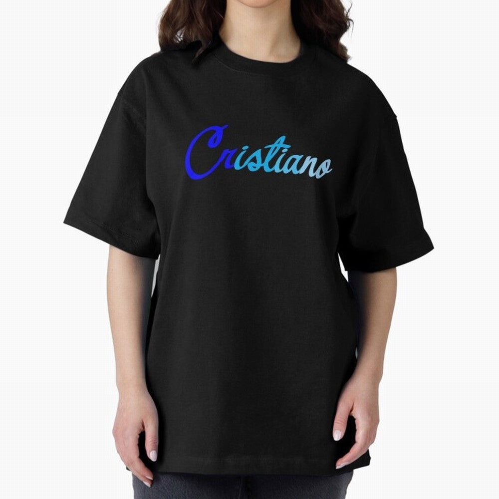 Cristiano Oversized T-Shirt Celebrate National Team Dreams in FIFA World Cup 2026 Group Stage Spirit, with Netherlands, CR7 and Messi, Supporter Pride, Iconic Celebrations, Legendary Names and Global Match Day Energy; Built for Supporters Chasing