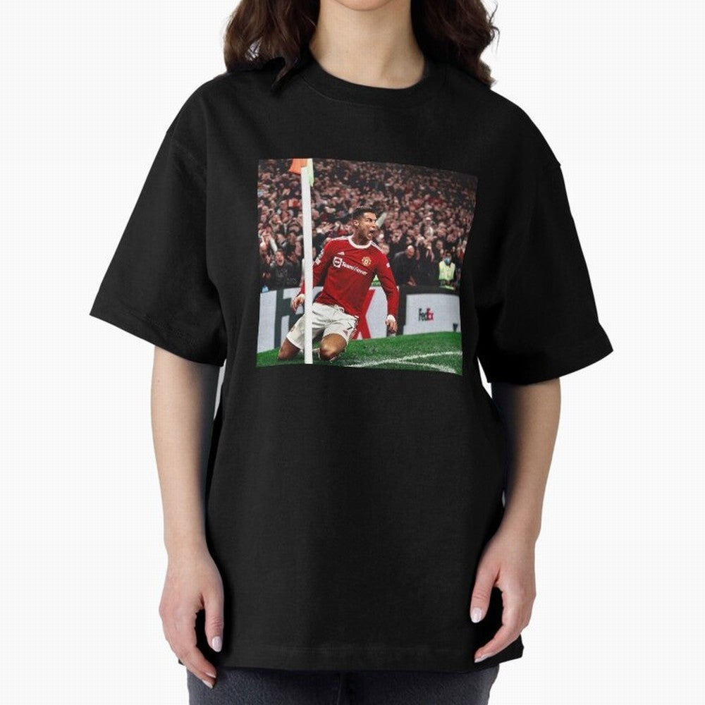 Cristiano Oversized T-Shirt Capture Global Football Passion for FIFA World Cup 2026 USA Canada Mexico, Built around Messi and Cristiano Ronaldo, Portugal, Stadium Chants, National Pride, Trophy Dreams and Unforgettable Football Memories; Perfect
