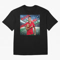 Have a Cristiano Christmas Oversized T-Shirt Represent the Passion of FIFA World Cup 2026 Group Stage with Messi, Neymar and Mbappe, Spain Energy, Match Day Excitement, Supporter Culture, Golden Goals and Global Football Passion; Created for Match