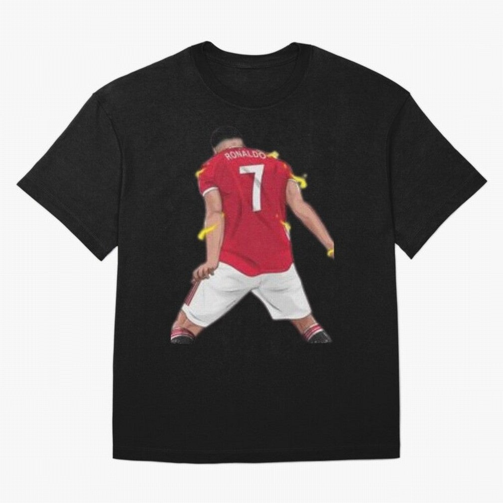 The best player in world Cristiano Ronado Oversized T-Shirt Upgrade FIFA World Cup 2026 for Fans of Messi, CR7 and Mbappe and Spain, Bringing Retro Football Energy, Iconic Rivalries, Trophy Chase Drama and Stadium Atmosphere; Great for Supporters
