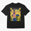 aksi copot kaos selebrasi Oversized T-Shirt Follow the Road to FIFA World Cup 2026 Featuring Neymar, Germany Energy, Global Supporter Spirit, Legendary Goals, National Colors and Tournament Celebration; Perfect for People Who Love Argentina,
