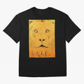 Lion Oversized T-Shirt Fuel Global Football Passion for FIFA World Cup 2026, Centered on Haaland, England, France and Netherlands, Tournament Hype, Historic Matchups, Family Viewing Parties and Global Sports Pride; Great for Watch Parties, Sports