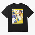Cr7 Al Nassr Oversized T-Shirt Keep Football History Alive during FIFA World Cup 2026 for Fans of CR7 and Messi and Argentina, Bringing Worldwide Fan Energy, Dramatic Goals, Stadium Lights and Championship Celebrations; Great for Supporters Who