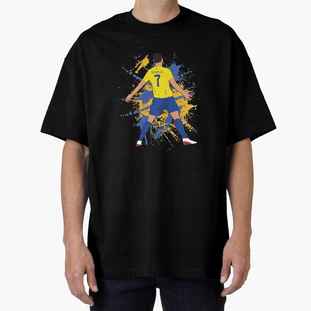 siuu cristiano alnasr football Oversized T-Shirt Treasure FIFA World Cup 2026 USA Canada Mexico Spirit, Driven by Portugal, Spain and Germany, Messi and Cristiano Ronaldo, Goal Celebration Energy, Supporter Heritage, Football Icons and Worldwide