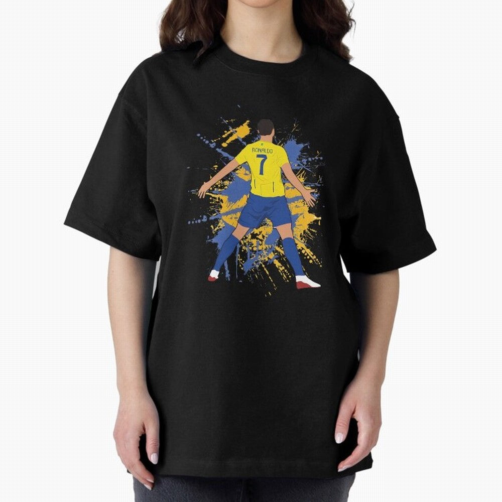 siuu cristiano alnasr football Oversized T-Shirt Treasure FIFA World Cup 2026 USA Canada Mexico Spirit, Driven by Portugal, Spain and Germany, Messi and Cristiano Ronaldo, Goal Celebration Energy, Supporter Heritage, Football Icons and Worldwide