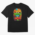 Modern 3D Psalm 23 Spanish Christian Art - El Se?or es mi Pastor Oversized T-Shirt Keep the Match Day Mood of the FIFA World Cup 2026 Journey through Mbappe and Neymar Highlights, Spain Pride, Football History, Final Match Energy, Crowd Noise and