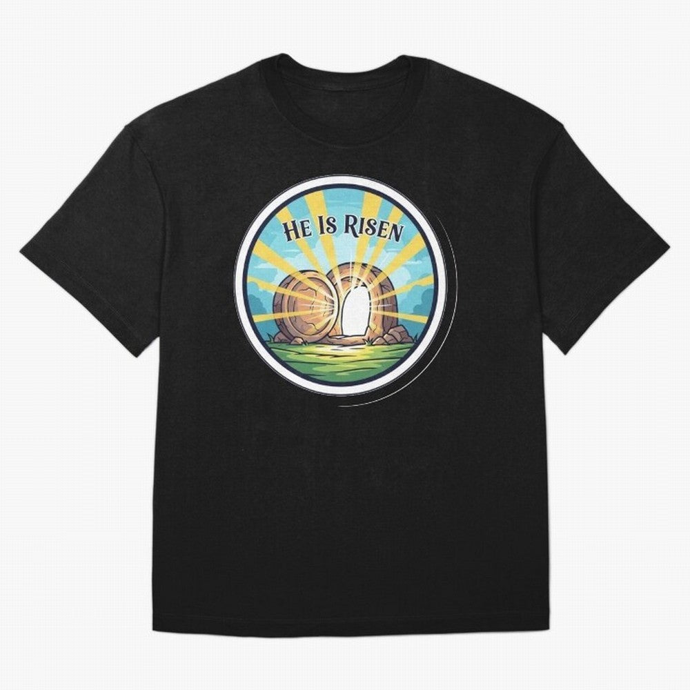 He Is Risen Indeed Easter Faith Sticker Oversized T-Shirt Follow the Road to FIFA World Cup 2026 USA Canada Mexico Spirit, Celebrating Portugal, Cristiano Ronaldo, Haaland and CR7, Classic Soccer Heritage, Championship Pressure, Fan Loyalty and