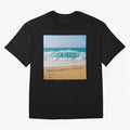 WALK BY FAITH - Through the Storm - Ocean Wave Art Oversized T-Shirt Show Your Stadium Side during Global Football Passion for FIFA World Cup 2026 USA Canada Mexico, Inspired by Mbappe and Neymar, Portugal, Goal Celebration Energy, Supporter