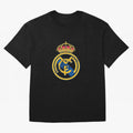Real Madrid C.F. crest with Cristiano Ronaldo's autograph Oversized T-Shirt Unlock Global Football Passion for FIFA World Cup 2026 USA Canada Mexico, Capturing Neymar, Argentina, Classic Soccer Heritage, Championship Pressure, Fan Loyalty and