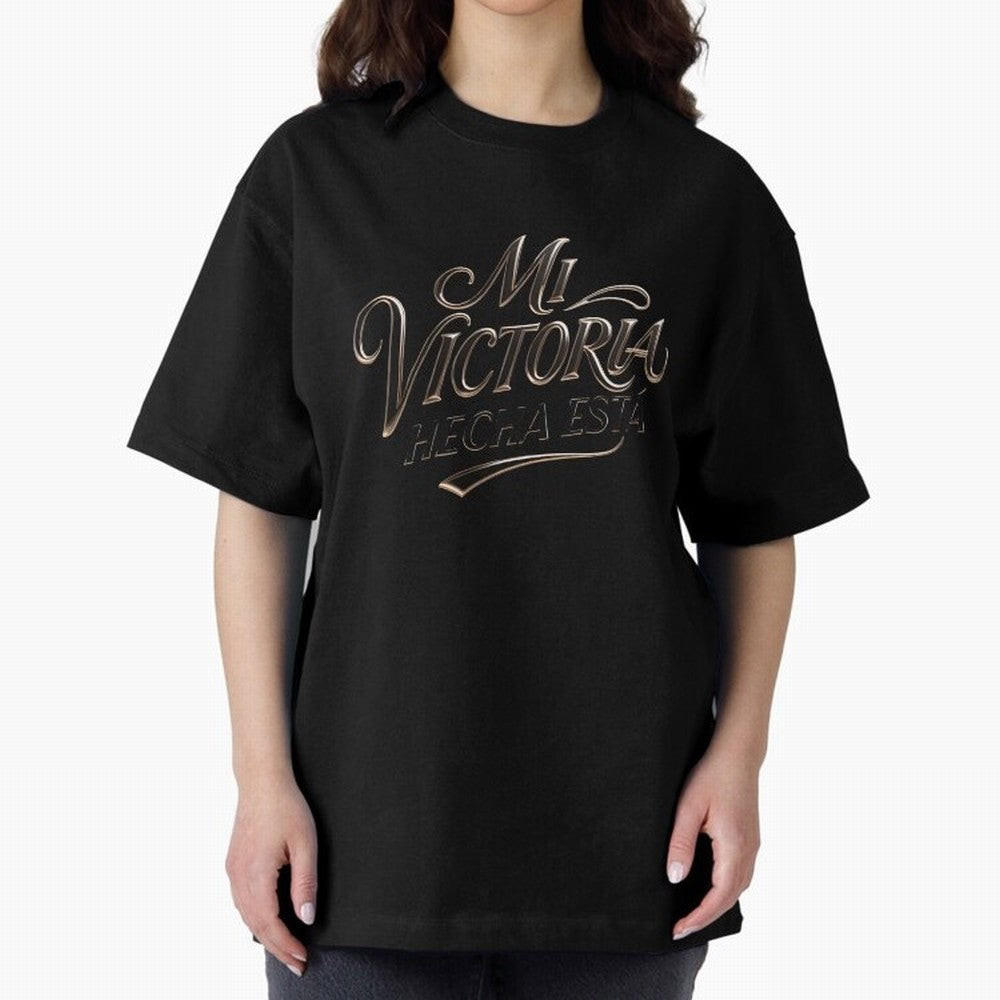 Mi Victoria Hecha Est¨¢ T Shirt Oversized T-Shirt Capture Stadium Memories from FIFA World Cup 2026 Inspired by CR7 and Messi, Argentina and Brazil Energy, Championship Spirit, Famous Goals, Roaring Crowds and International Football Unity; Perfect