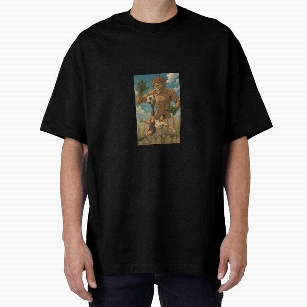 Cristiano Chilean Juventus on Titan Oversized T-Shirt Celebrate the Magic of FIFA World Cup 2026 USA Canada Mexico for Fans of Messi, CR7 and Mbappe and Brazil, Portugal and Argentina, Bringing Football Passion, Legendary Performances, Festival