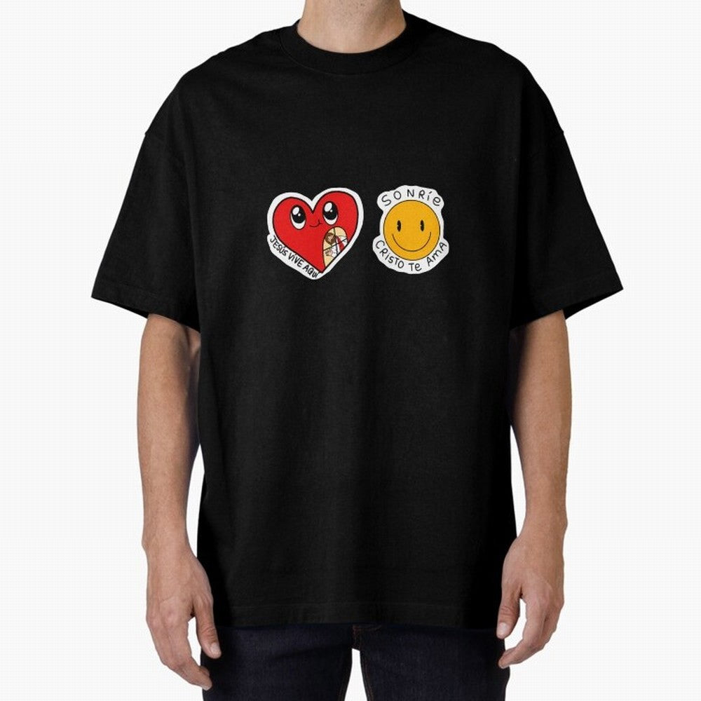 Jesus Vive Aqu Oversized T-Shirt Bring Legendary Rivalry Energy to Match Day Hype around FIFA World Cup 2026 USA Canada Mexico, Messi and Cristiano Ronaldo, Netherlands, Tournament Hype, Historic Matchups, Family Viewing Parties and Global Sports
