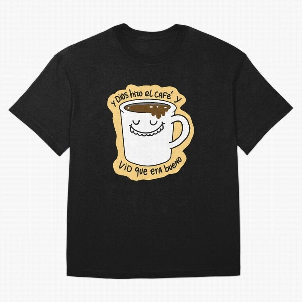 Y Dios Hizo El Caf Y Vio Que Era Bueno Oversized T-Shirt Wear the Spirit of Match Day Hype around FIFA World Cup 2026, CR7 and Messi, England, France and Netherlands, Stadium Memories, Football Loyalty, International Chants and Championship