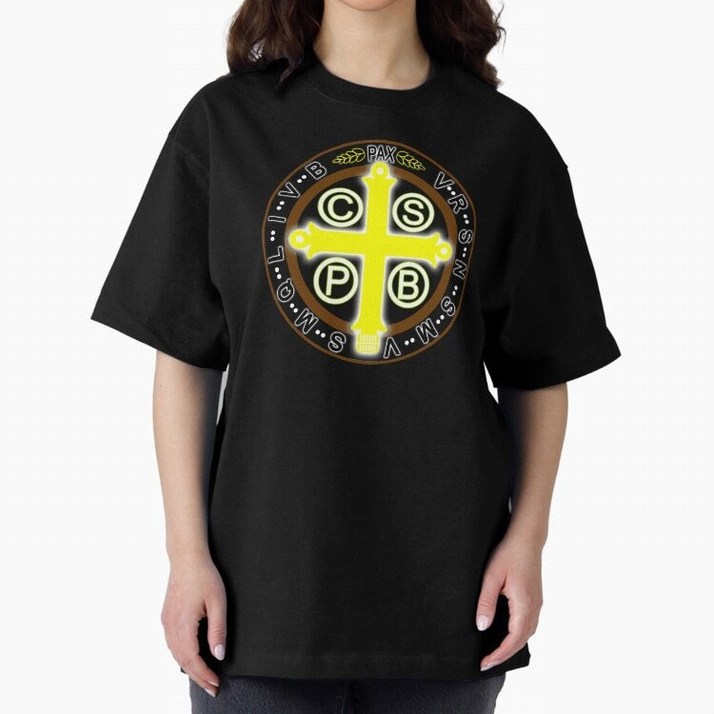 Medalla de San Benito Color Back Oversized T-Shirt Remember Match Day Hype around FIFA World Cup 2026, CR7, Spain, Football Festival Excitement, Trophy Ambitions, Country Rivalries and Star Player Buzz; Perfect for Fans, Collectors, Family