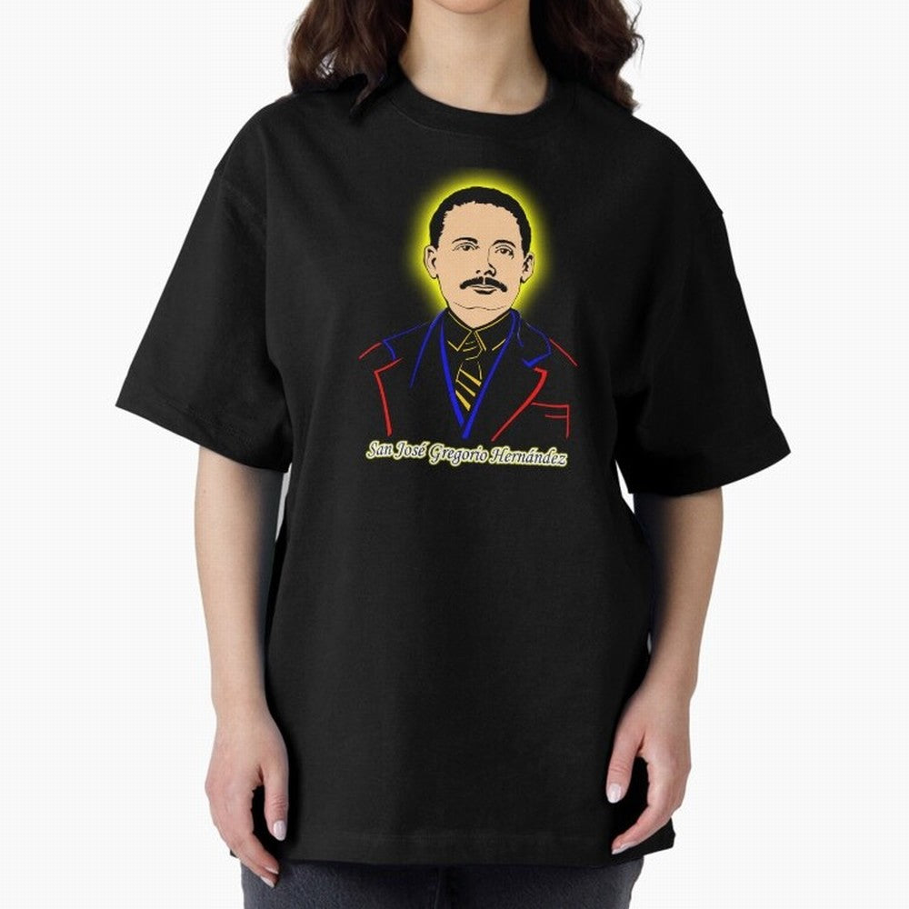San Jos¨¦ Gregorio Hern¨¢ndez Oversized T-Shirt Stand Out with Spirit from FIFA World Cup 2026 Group Stage Filled with Mbappe and Neymar, Brazil Energy, Game Day Rituals, Football Legends, Country Pride and the Road to the Final; Built for