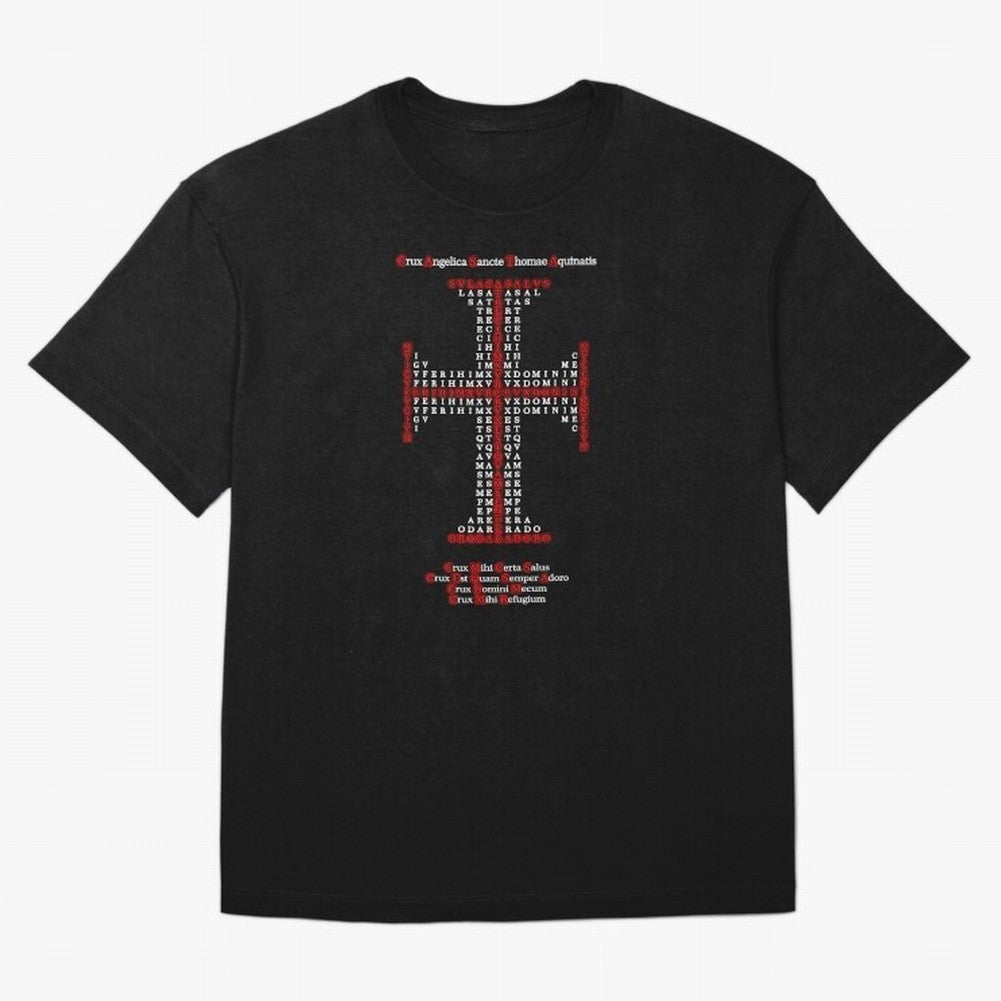 Cruz Ang¨¦lica de Santo Tom¨¢s de Aquino Red n White Oversized T-Shirt Celebrate the Next Chapter of FIFA World Cup 2026 for Fans of Haaland and Mbappe and France and Portugal, Bringing Champion Mindset, Group Stage Buzz, Knockout Tension and