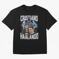 Cristiano Haalando Lightning Poster For Football Fans and Gift For Sports Lovers Oversized T-Shirt Feel International Energy from FIFA World Cup 2026 USA Canada Mexico Spirit, Celebrating Portugal, Neymar, Haaland and Cristiano Ronaldo, Supporter