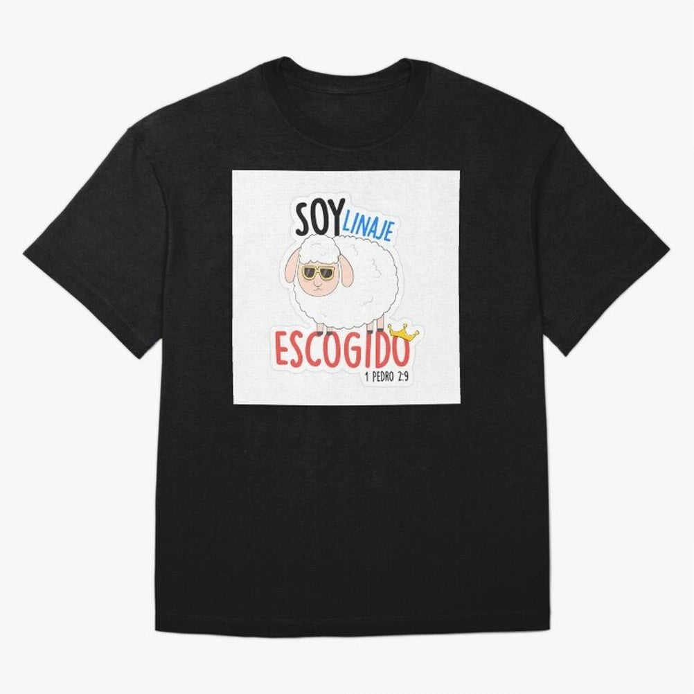 Soy Linaje Escogido - Sticker Cristiano Oversized T-Shirt Remember Iconic Moments from the FIFA World Cup 2026 Group Stage Journey through CR7 Highlights, Brazil Pride, Tournament Hype, Historic Matchups, Family Viewing Parties and Global Sports