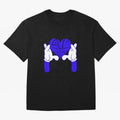 Love Never Fails ¨C Heart Calligram Oversized T-Shirt Honor Champions and Dreams in FIFA World Cup 2026 Made for Haaland and Mbappe, England, France and Netherlands Energy, Football Festival Excitement, Trophy Ambitions, Country Rivalries and Star