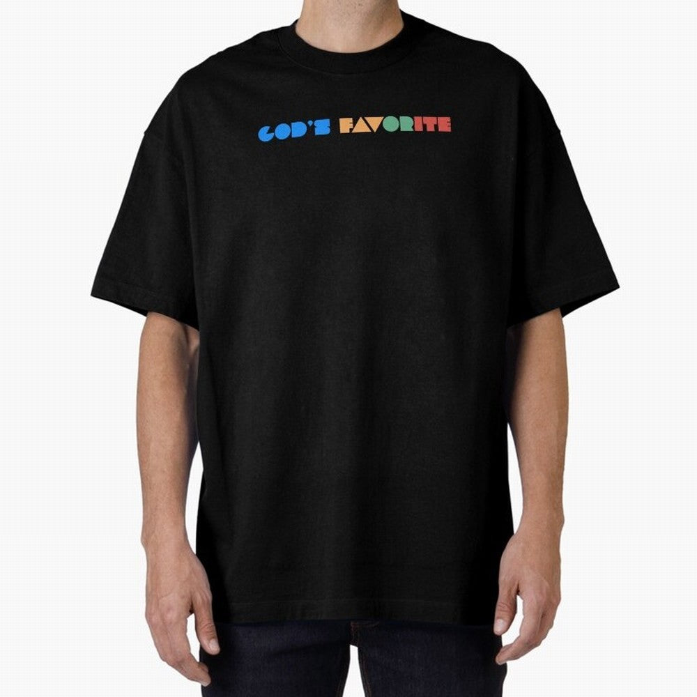 God's Favorite Oversized T-Shirt Celebrate the Stars of the FIFA World Cup 2026 Journey through Neymar, Haaland and Cristiano Ronaldo Highlights, Netherlands Pride, Game Day Rituals, Football Legends, Country Pride and the Road to the Final;
